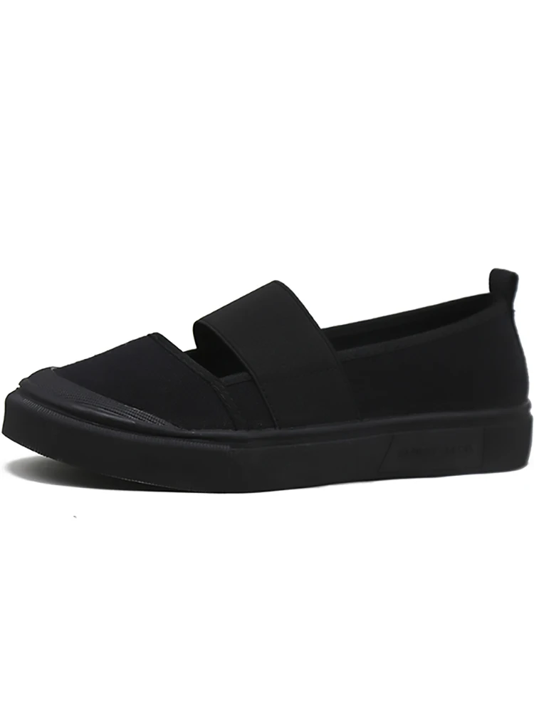 

Casual Woman Shoe Round Toe All-Match Female Footwear Espadrilles Platform Slip-on Modis New Dress Summer Slip On Retro 2021 Lei