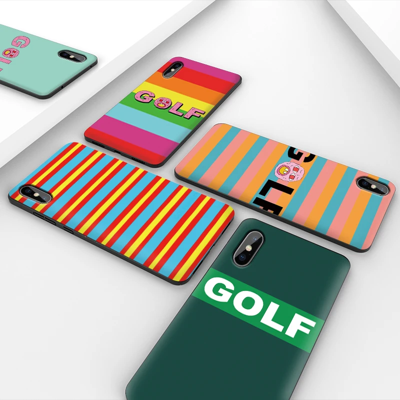 Чехол для телефона iPhone 11 Pro Max XR XS MAX X Golf Wang Apple 8 7 6 5S s Plus Силиконовый ТПУ