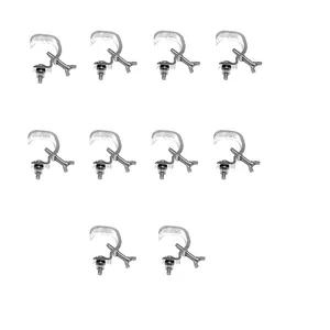 10 шт., Алюминиевые крючки для подвешивания, 30 кг