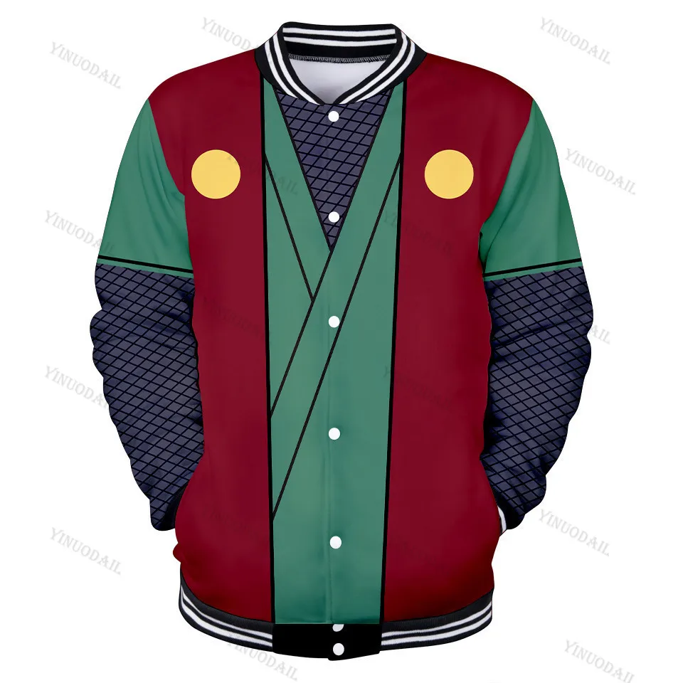 Мужская/мужская толстовка с 3D-принтом Саске/Какаси куртка для мальчиков одежда