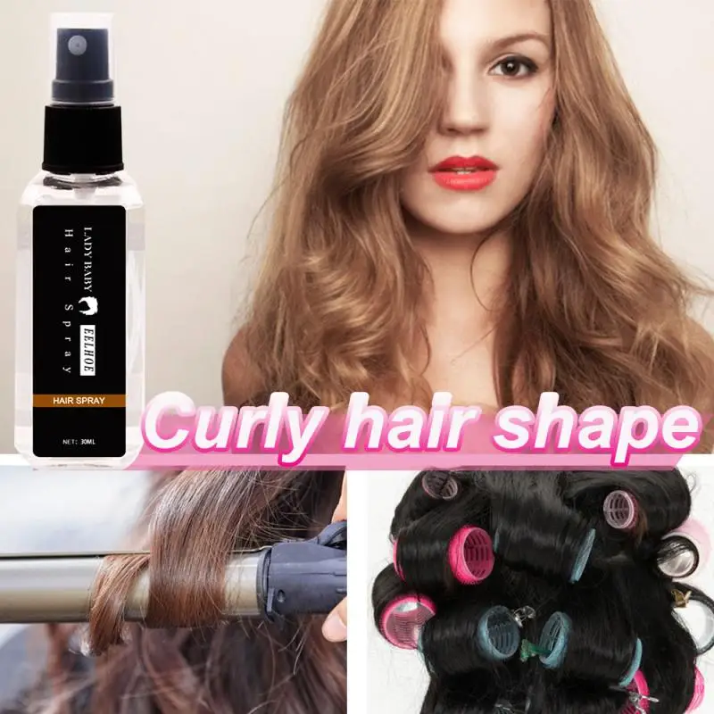 Спрей для волос Lazy Hair Styling спрей вьющихся волокна фиксации быстро Стайлинг