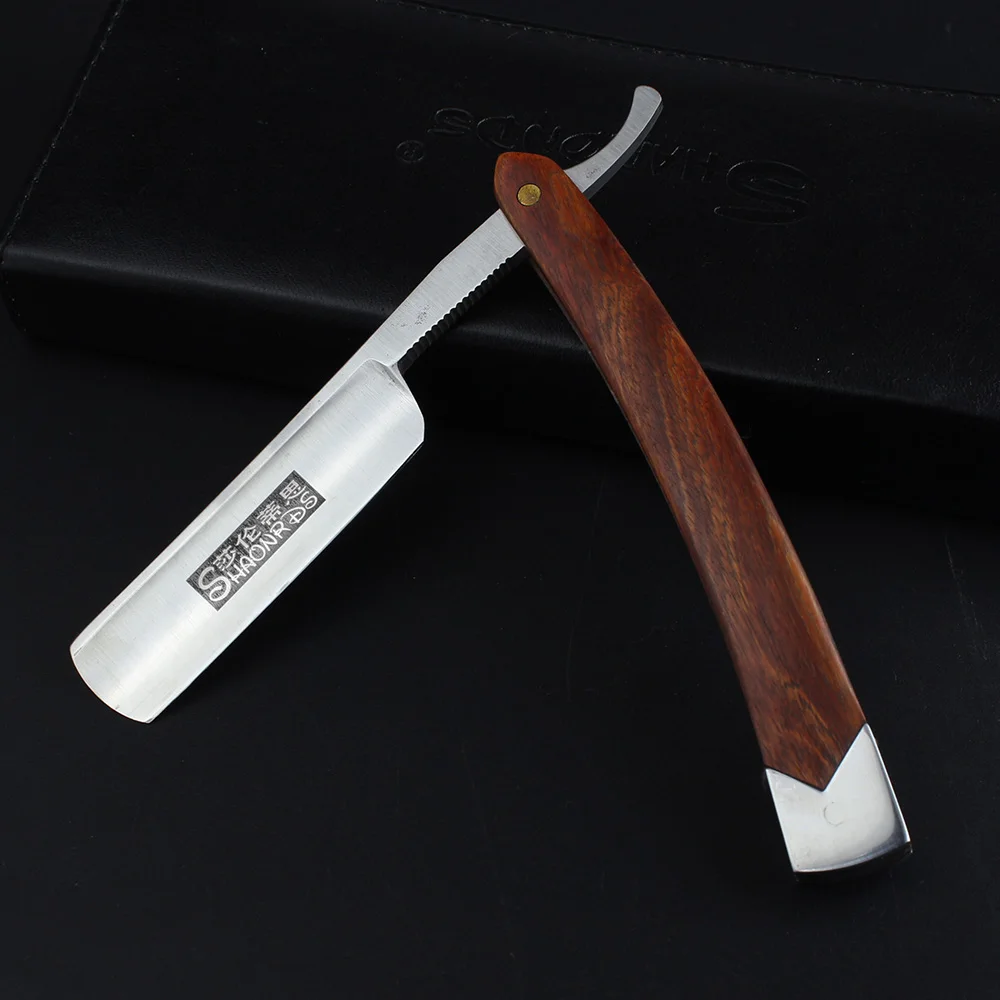 Новинка 440C Мужская бритва Нескользящая винтажная ручная лезвие для бровей