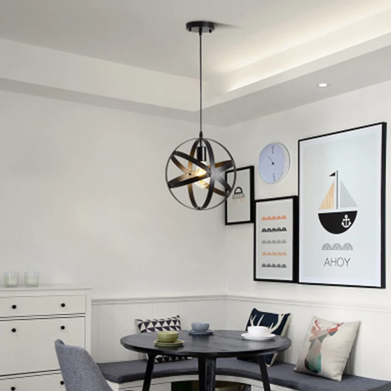 Светодиодный ная люстра в стиле ретро современные светильники для гостиной