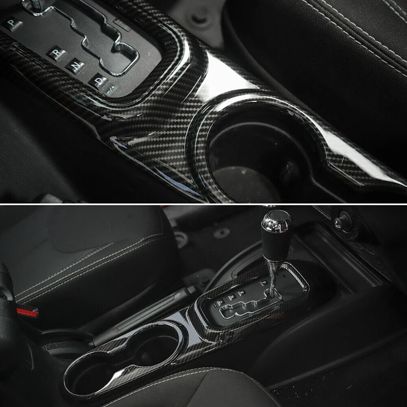 

Center Console Cup Holder Gear for 2011-2017 Jeep Wrangler JK, ABS 3Pcs