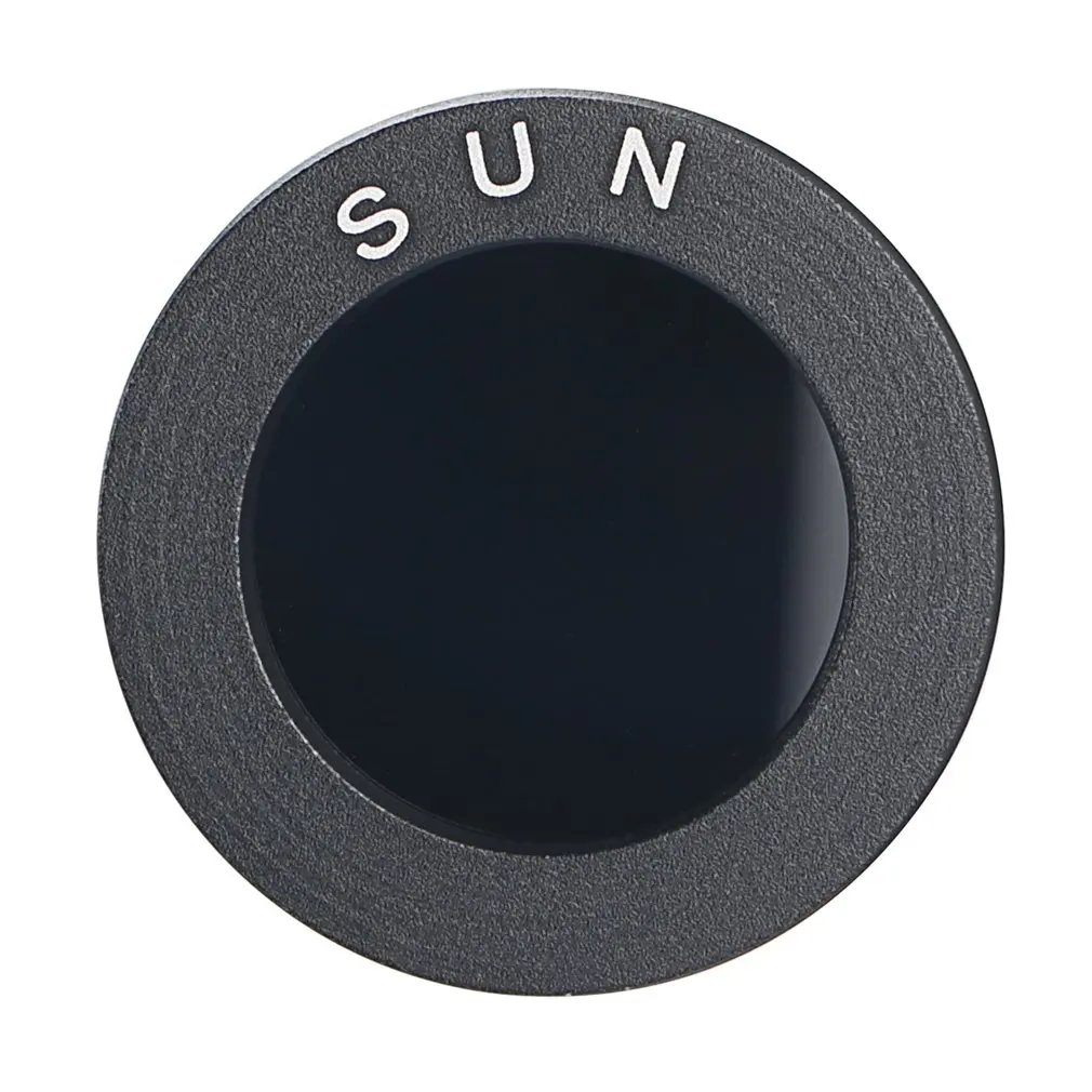

Astronomical Telescope Accessories 0.965 /1.25 Black Sun Filters Full-aluminum Standard Thread for Astro Optics Eyepiece ACEHE