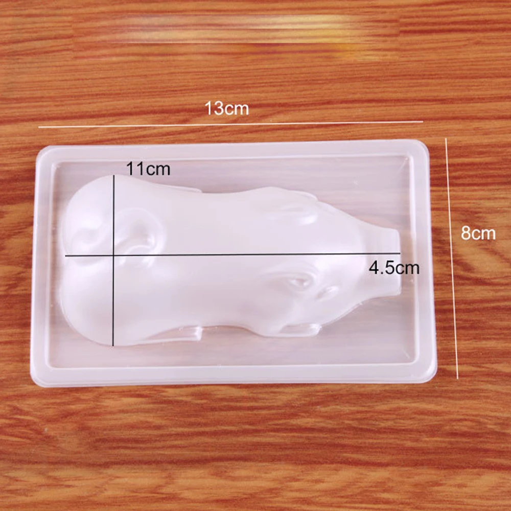 Pig Piggy Shape Pp Plastic Jelly Pudding Mold Rice Cake Ice Cube Bread Molds Diy Baking Accessories images - 6
