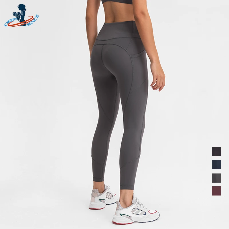 

DEEPSENCE Women's Sports Push Up Leggings Fashion Athletic Fitness Tights Joggers Sweatpants Female Scrunch Trousers Yoga Wear