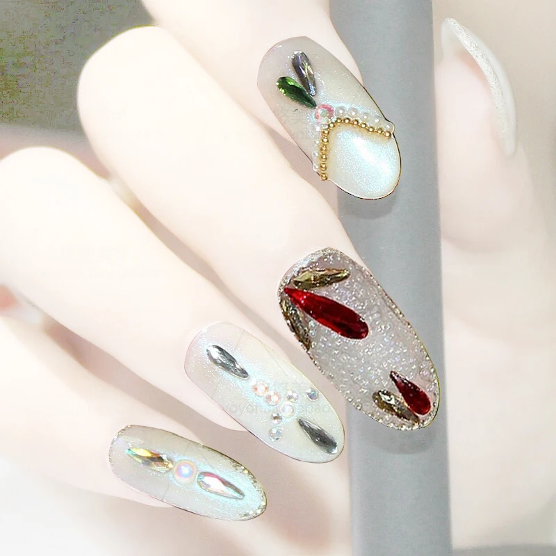 Горячая Распродажа маникюрные Стразы 2x6 мм 26 цветов Необычные хрустальные стразы