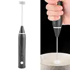 USB Перезаряжаемый 2 венчик для яиц капучино кофеварка ручной аппарат для приготовления латте Миксер для напитков блендер Электрический вспениватель молока