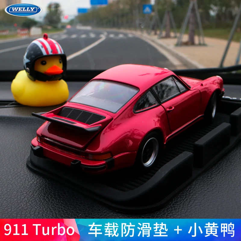 

1/24 Retro 911 Simulation Alloy Sports Car Model Ornaments for Boys Toy Diecast All Doors Hood Trunk Open
