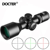 tactical 3 9x40 compact scope mildotrangefinder reticle hunting riflescopes cross hair reticle fits 11mm20mm rail mount