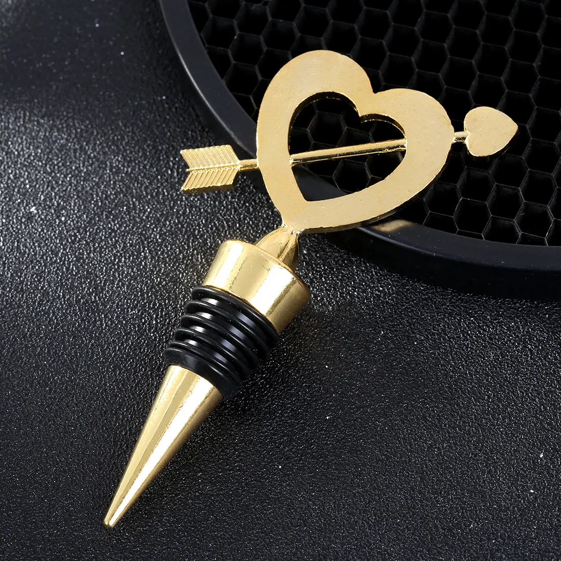 Пробка для винной бутылки в форме сердца подарок гостей на свадьбу или вечеринку