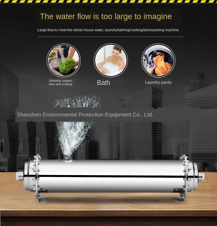 

New Home Use Central Whole House Villa Factory Water Purifier Does Not Occupy Space