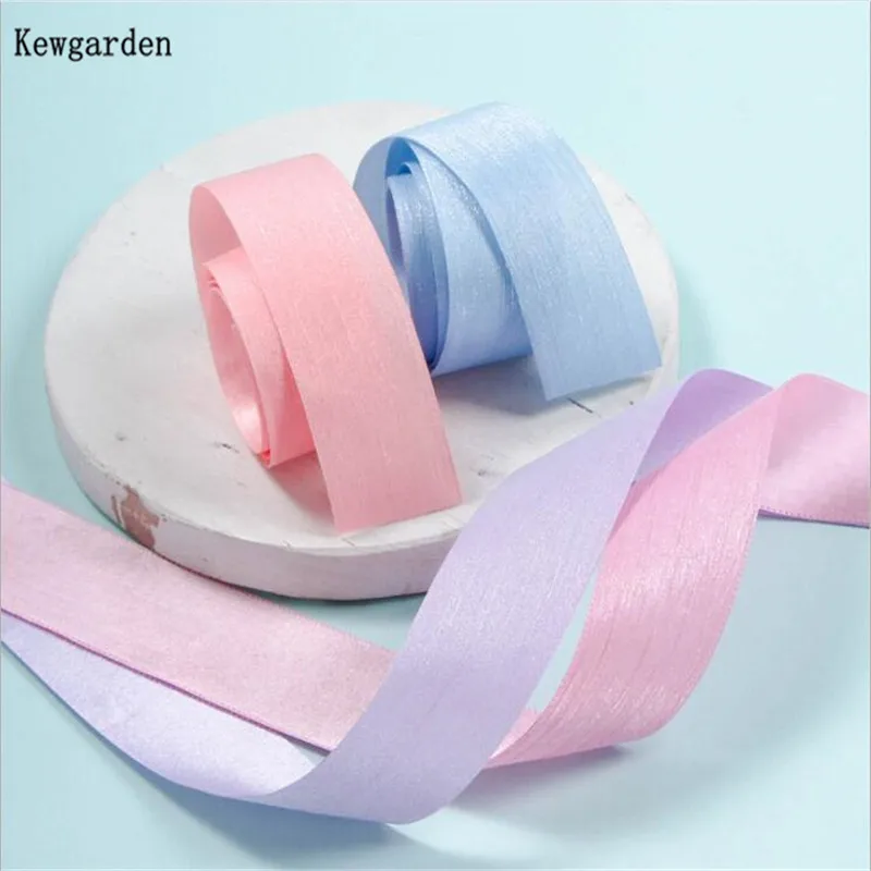 

Kewgarden ленты для рукоделия DIY аксессуары для банта для волос 1,5 дюйма 38 мм яркие складки ленты ткань 10 ярдов
