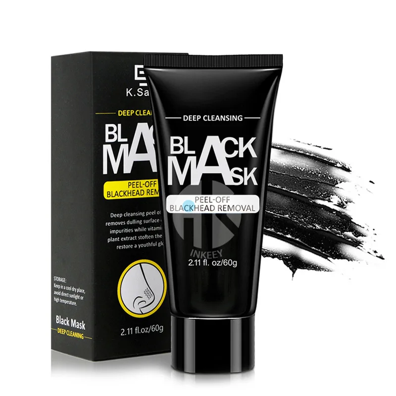 Шелушиться черная маска blackhead удаление Уход за лицом полоски для носа бамбуковый уголь черный горошек маски акне для удаления пятен Очищение LH