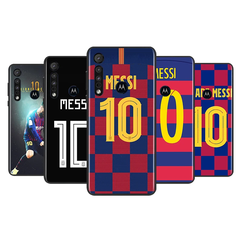 Чехол для телефона с принтом Лео Месси Motorola G9 G8 G E7 E6 One Play Marco Hyper Fusion Stylus Power Edge Plus