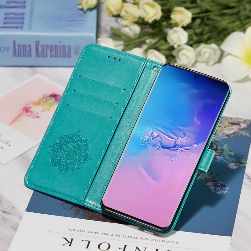 Чехол-книжка для samsung galaxy S20 Ultra S10 plus A30 A50 A70 A01 A21 A51 A71 A10s M30 note 10 pro кожаный | Мобильные