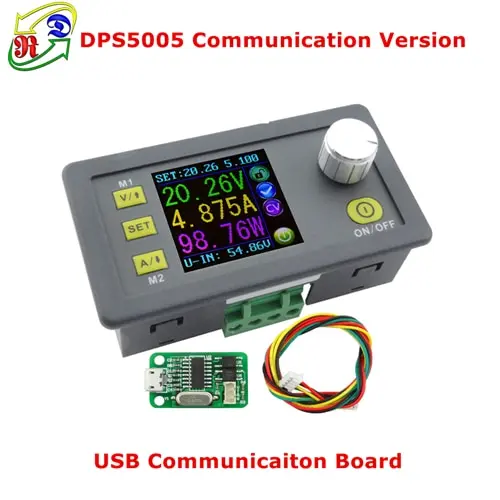 DPS5005 USB RD DPS5005 постоянная связь DC-DC напряжение тока понижающий модуль питания понижающий преобразователь напряжения вольтметр 50 в 5A - Цвет: DPS5005 USB