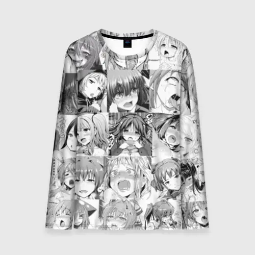 Мужской лонгслив 3D Аниме для мужчин спорта и отдыха путешествий Спортивный стиль