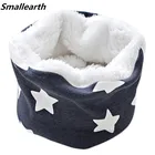 Новый осенне-зимний детский хлопковый шарф Мультяшные Детские глушители ветрозащитный детский теплый плюшевый шарф воротник для мальчиков шейный платок для маленьких девочек