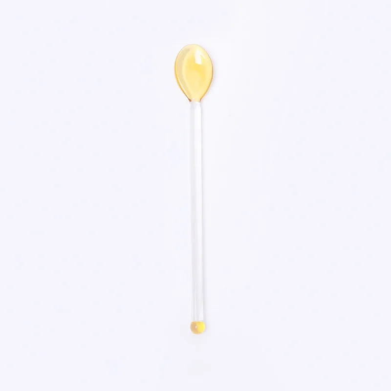 

Стеклянная ложка для кофейных напитков