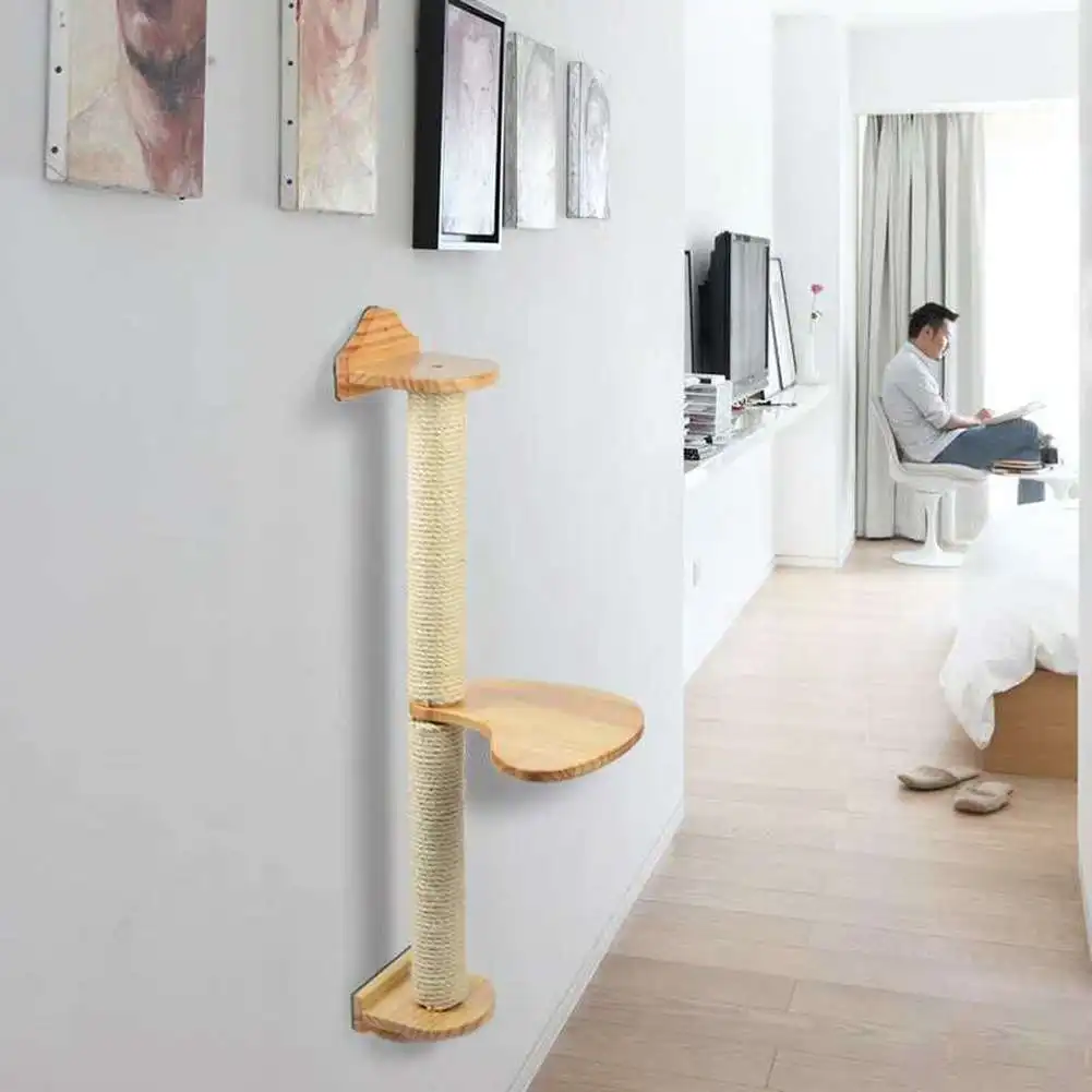 Когтеточка для кошек игрушечная из сизаля скалолазания защита мебели