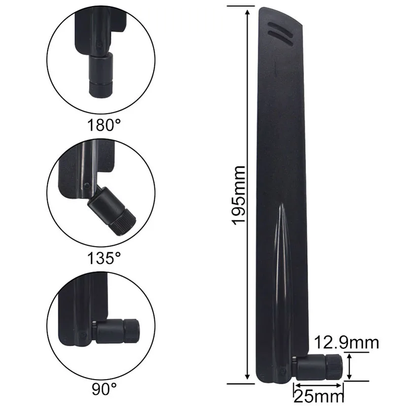 

Antenna 433 MHz Antena GSM SMA Male RP SMA Male Connector for Ham Radio Signal Booster