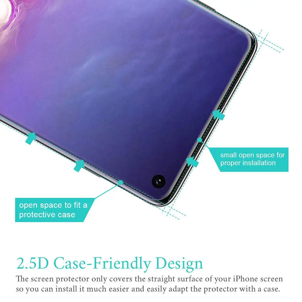 Защитное стекло Samsung Galaxy S10Е A10 A20 A30 A40 A50 A60 A70 A80 M10 M20 M30 M40 1/ 2/ 3 шт. в комплекте |
