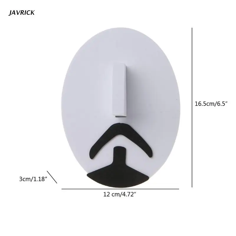 

Human Shape Sunglasses Wall Foam Display Nose Moustache Shape Glasses Storage
