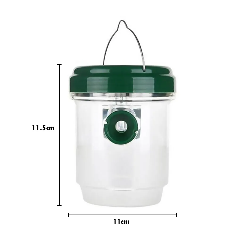 

Wasp Trap Catcher Life Outdoor Garden Solar Powered Trap with Ultraviolet-LED Solar Wasp Trap Fruit Fly Trap Summer Repellents