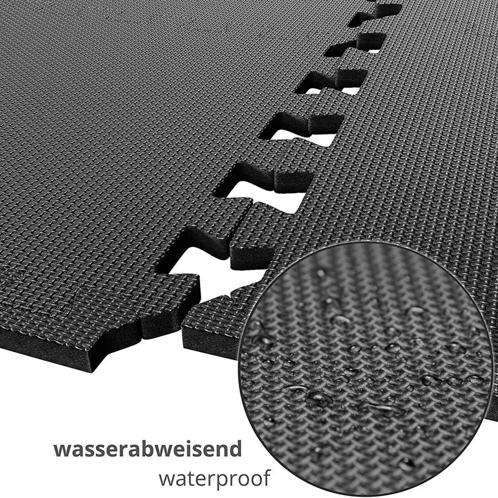 

18pcs Interlocking Foam Mats Tiles Gym Shock Absorbing Waterproof Sports Mats Comfortable Venue Equipment Home Flooring Mats