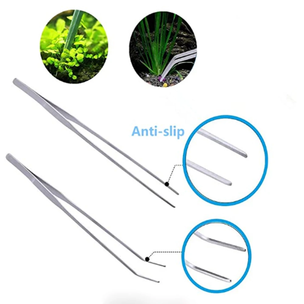 Набор инструментов из нержавеющей стали для обслуживания аквариума комплект
