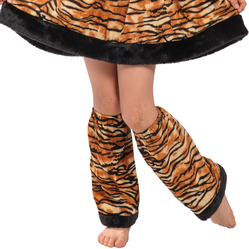 

Halloween Tiger Costume Dress Spring Festival Tiger Carnaval Costumes for Girl Cosplay Clothing