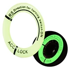 Автомобиль Мотоцикл светящаяся наклейка на зажигание переключатель Стикеры для Peugeot 107 207 307 407 607 3008 208 308 508 408 2008 4008 путешественник экспертов