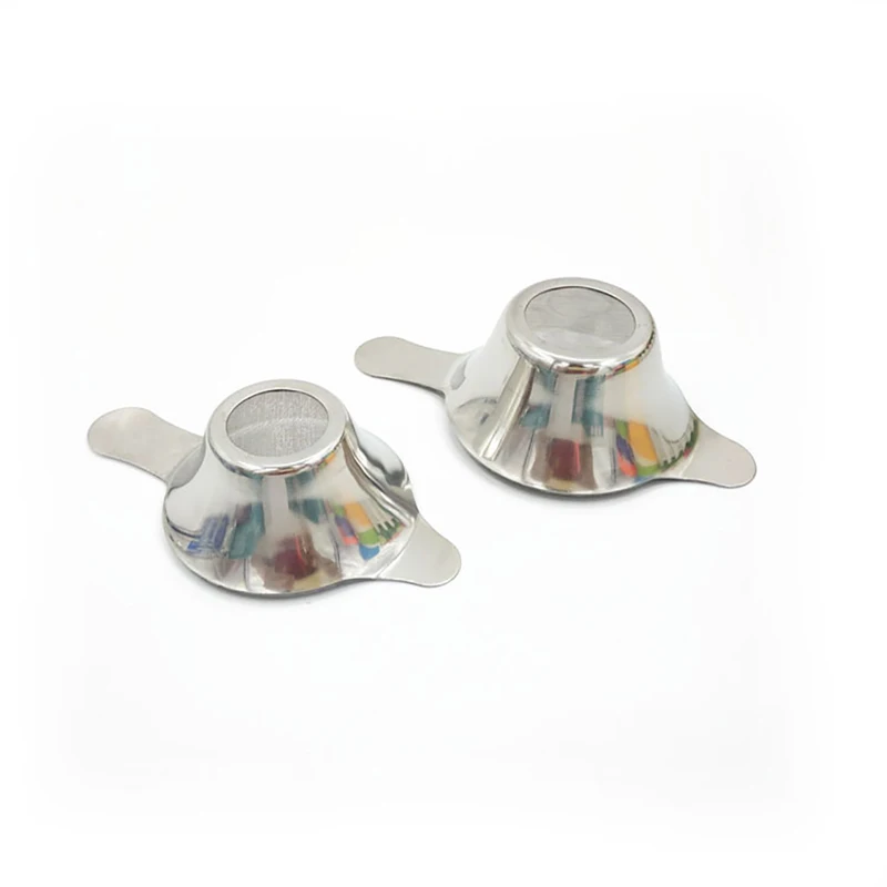 

Reusable Stainless Steel Tea Filter Fine Mesh Tea Infuser Leaf Funnel Strainer