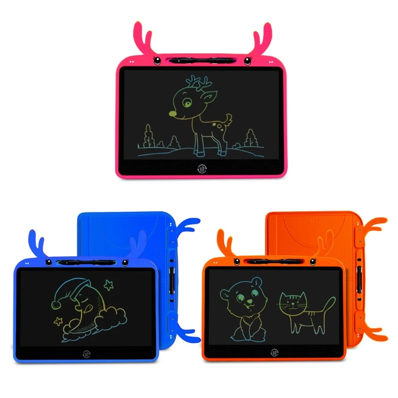 

Cartoon Graffiti Handwriting Board Children's Drawing Hand-painted Writing Board Light Energy Small Blackboard 13.5in