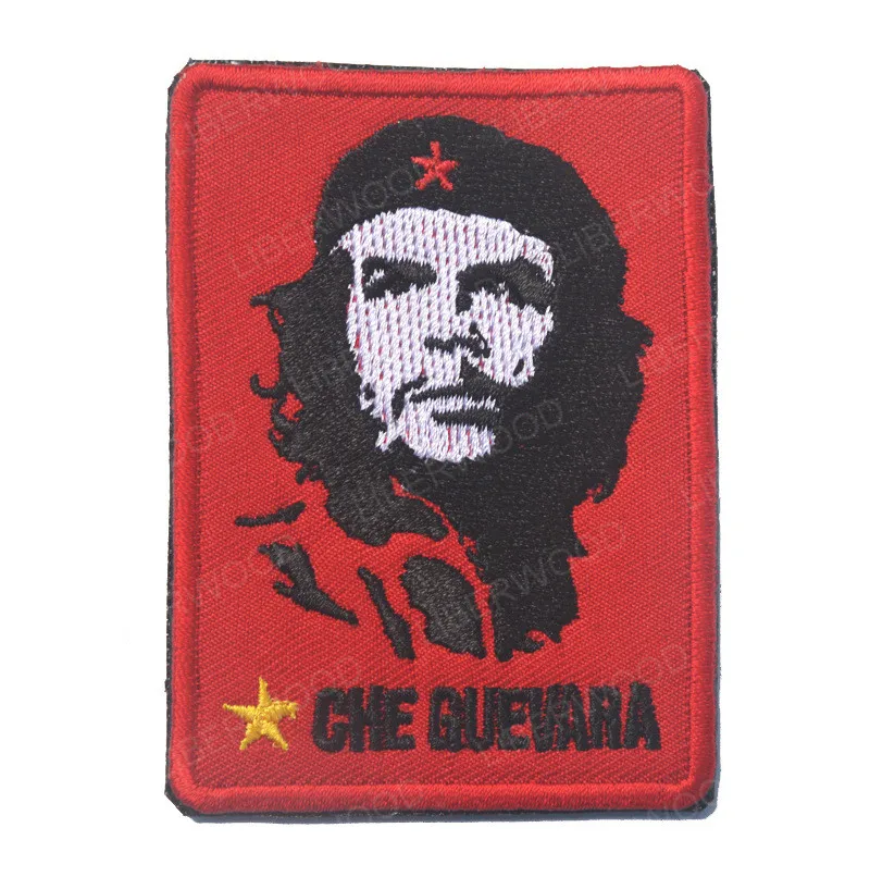 4 Ernesto Che Guevara Куба Кубинская революция вышитый крючок Петля нашивка значок военная куртка Футболка патч аппликация - Цвет: 4