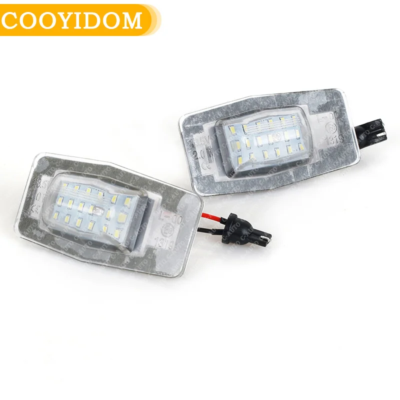 2 шт. Автомобильные светодиодные лампы для номерного знака Ford Escape01-07/Mercury Mariner