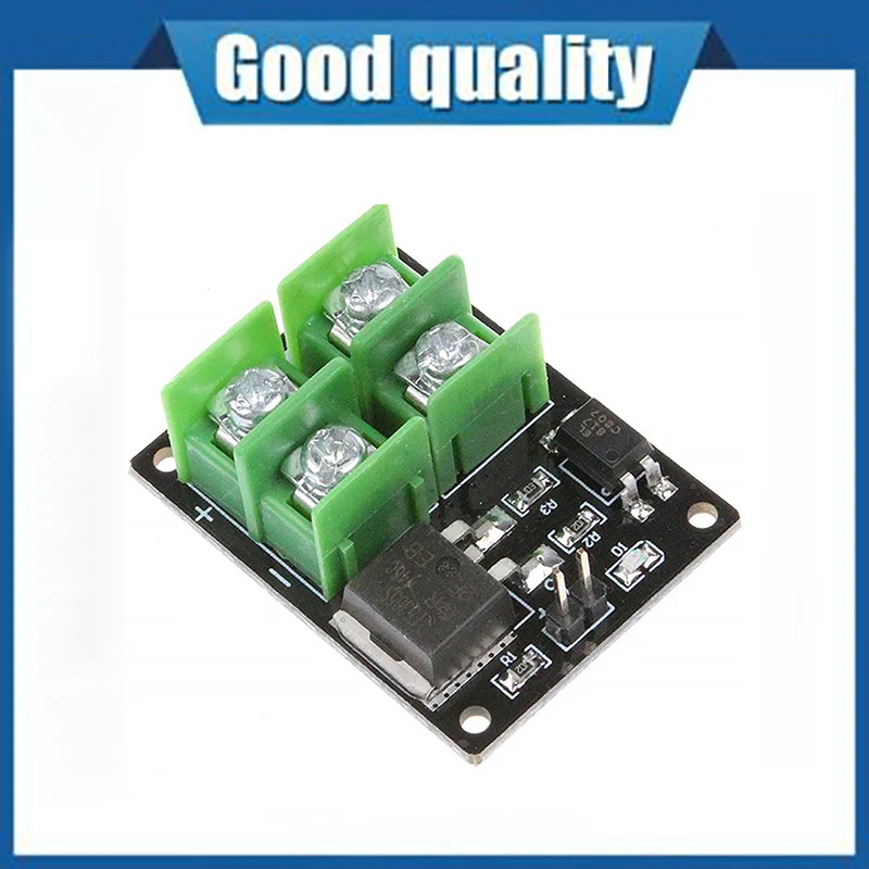 

New Hot Low Control High Voltage 12V 24V 36V switch Mosfet Module For Arduino Connect IO MCU PWM Control Motor Speed 3V 5V
