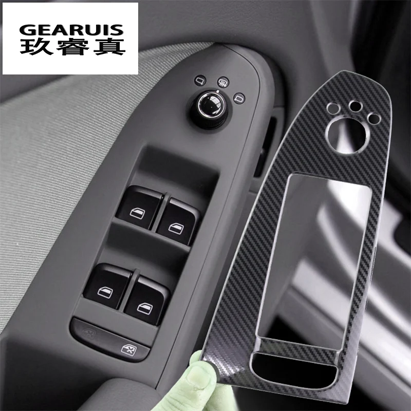 Автомобильный Стайлинг двери подлокотник панель обложки наклейки для Audi A4 B8 A5 из