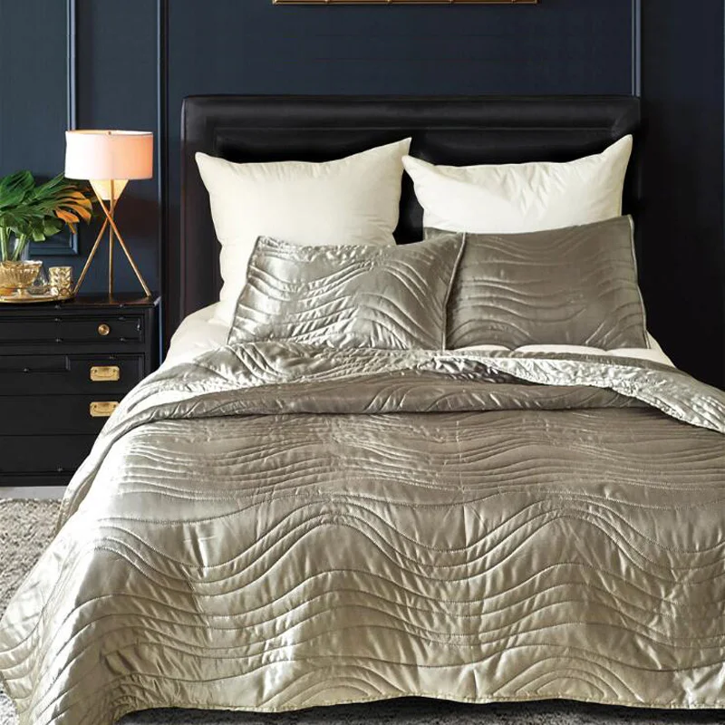 3 шт США Королева Король Покрывало покрывало полиэстер с наволочками (без