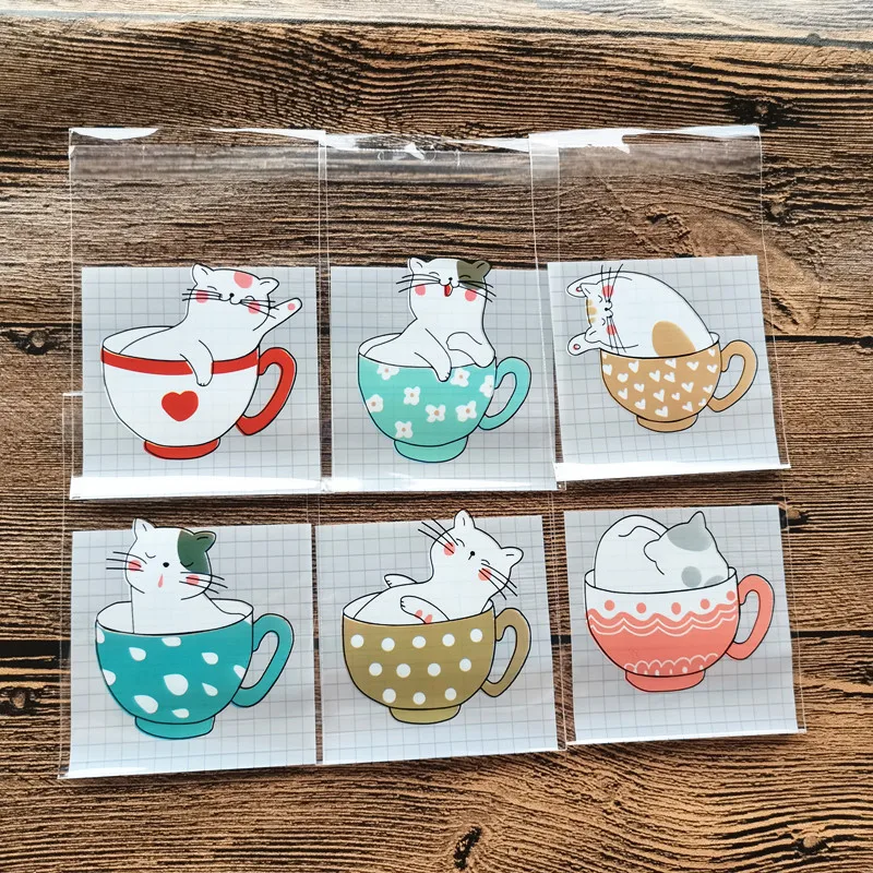 Пластиковые самоклеящиеся пакеты в виде розового единорога 100 шт. для печенья