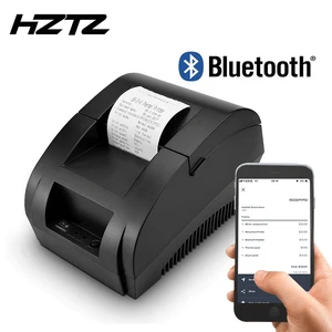 Термопринтер Zjiang беспроводной принтер Pos, 58 мм, Bluetooth, для Android, iOS, мобильный телефон, Windows