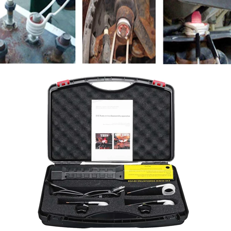 Electromagnetic Induction Heater Bolt Heating Disassembly Screw Tool 220V/110V Magnetic Kit Auto Repair - |