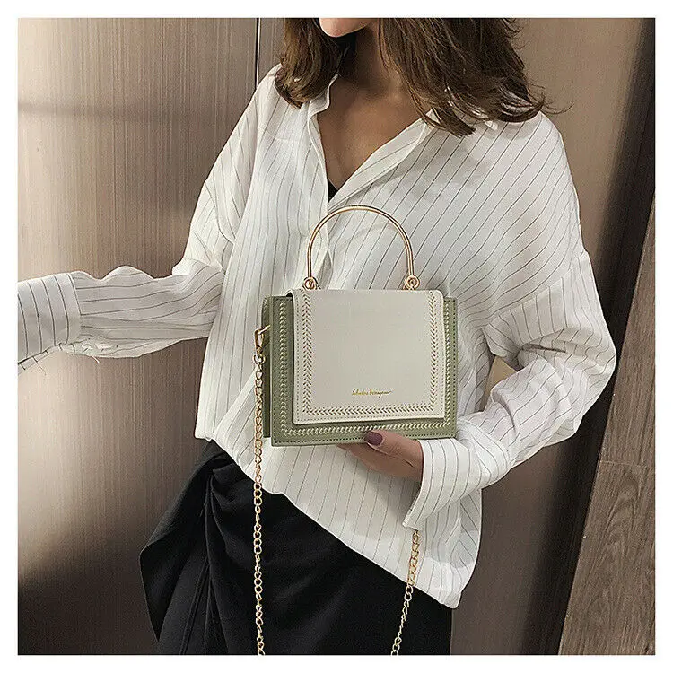 Женские сумки через плечо кожаная сумка на цепочке женские сумки-мессенджеры