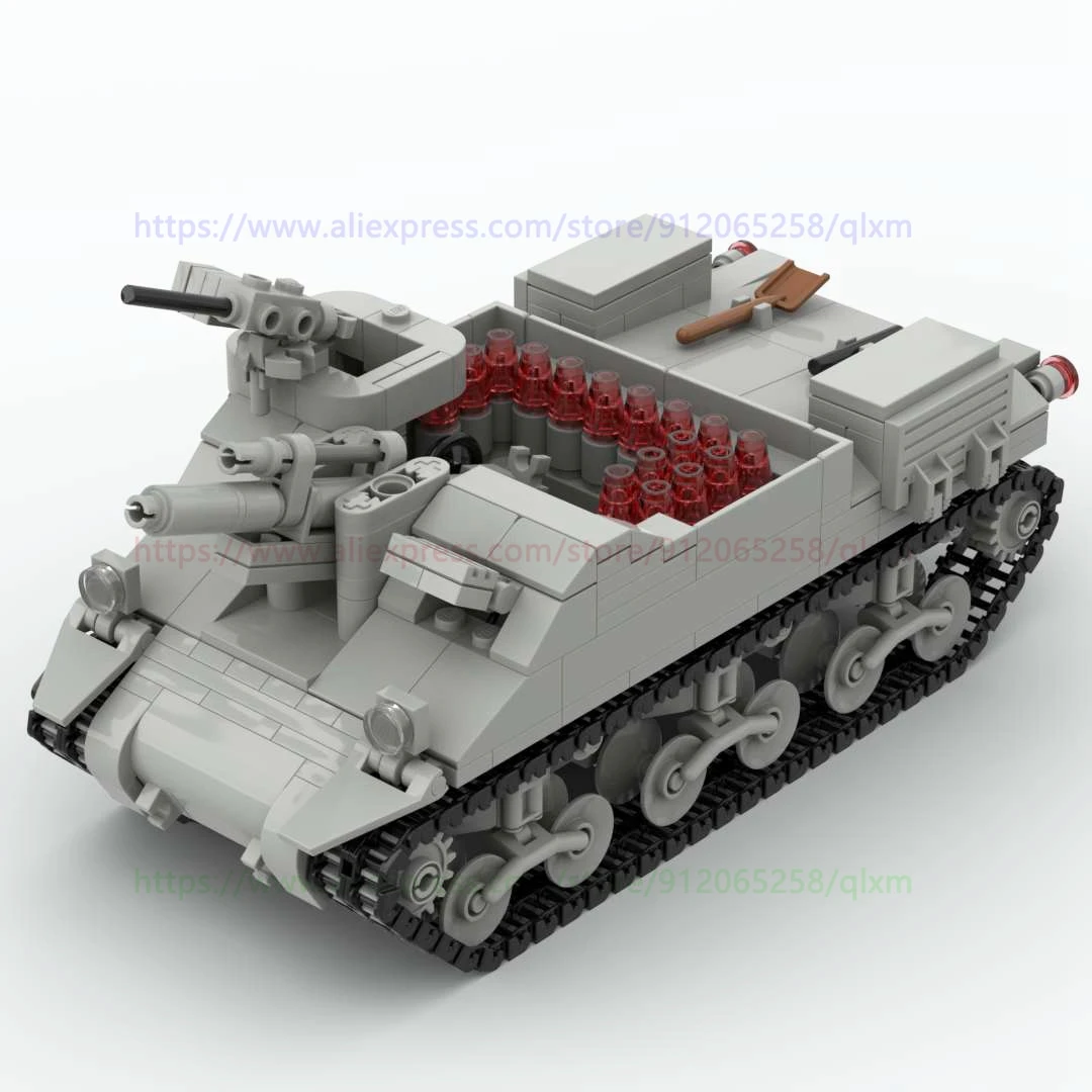 

Military Block Toys M7 priest War Weapons for Army Soldier Figures Bricks Creative Toys for Children Kids Birthday Gift 700pcs