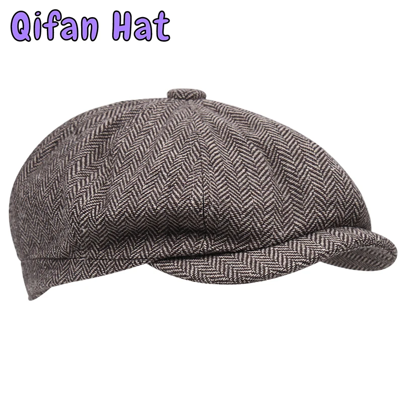 

Pure Cotton Casual Beret Anti-ultraviolet Sunscreen Men's Retro Trucker Driving Cap Golf Cap