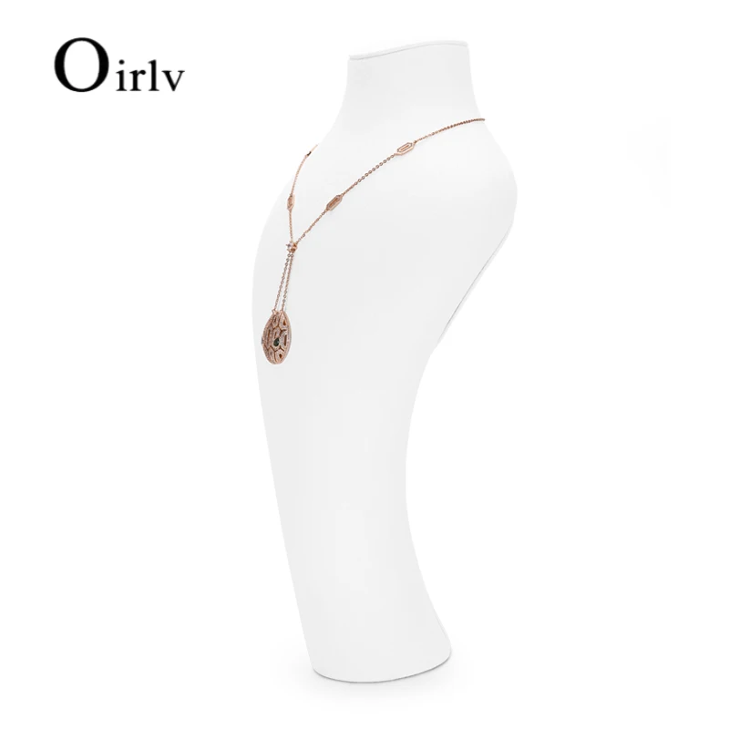 Oirlv Jewelry Display Set Mannequin Necklace Stand Ring Organizer Earring Storage Jewelry Organizer Jewelry Storage