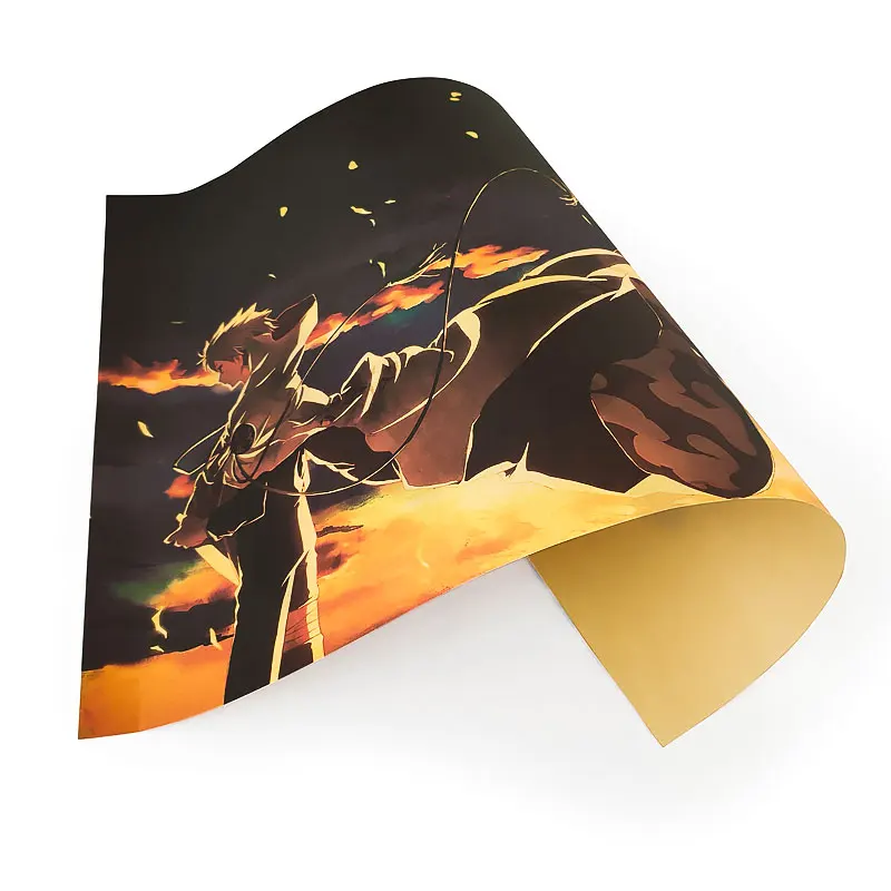 Аниме Рисунок ниндзя удзумаки из декор для бара кафе Декор плакат в стиле ретро