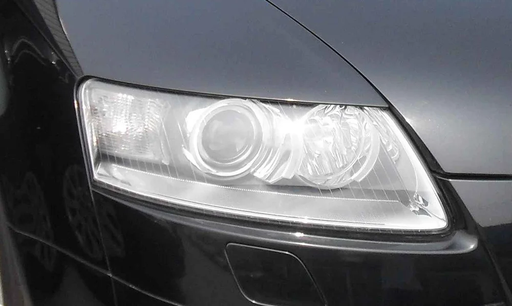 Головной светильник объектив для Audi A6L 2006 2007 2008 2009 2010 2011 фары крышка объектива